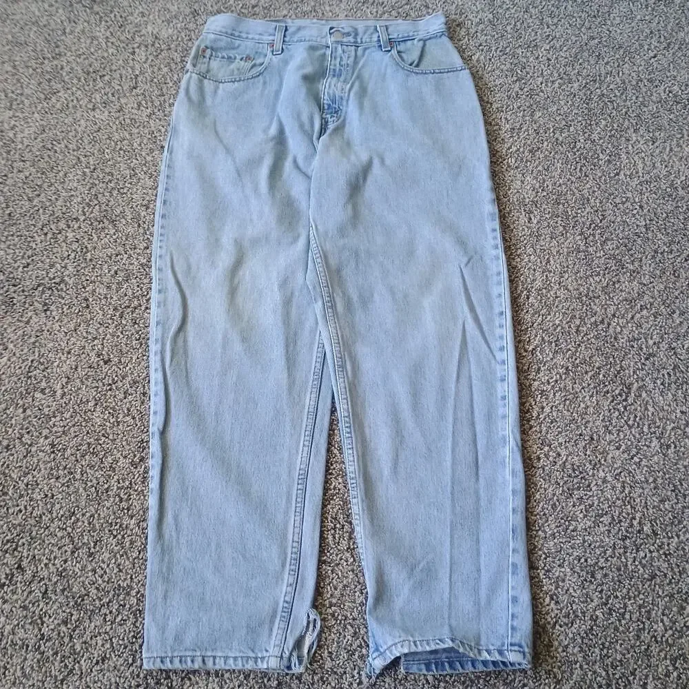 Levi's 560 Vintage Baggy Denim Jeans Faded Grunge 32x30 Loose Skater Vintage 90s